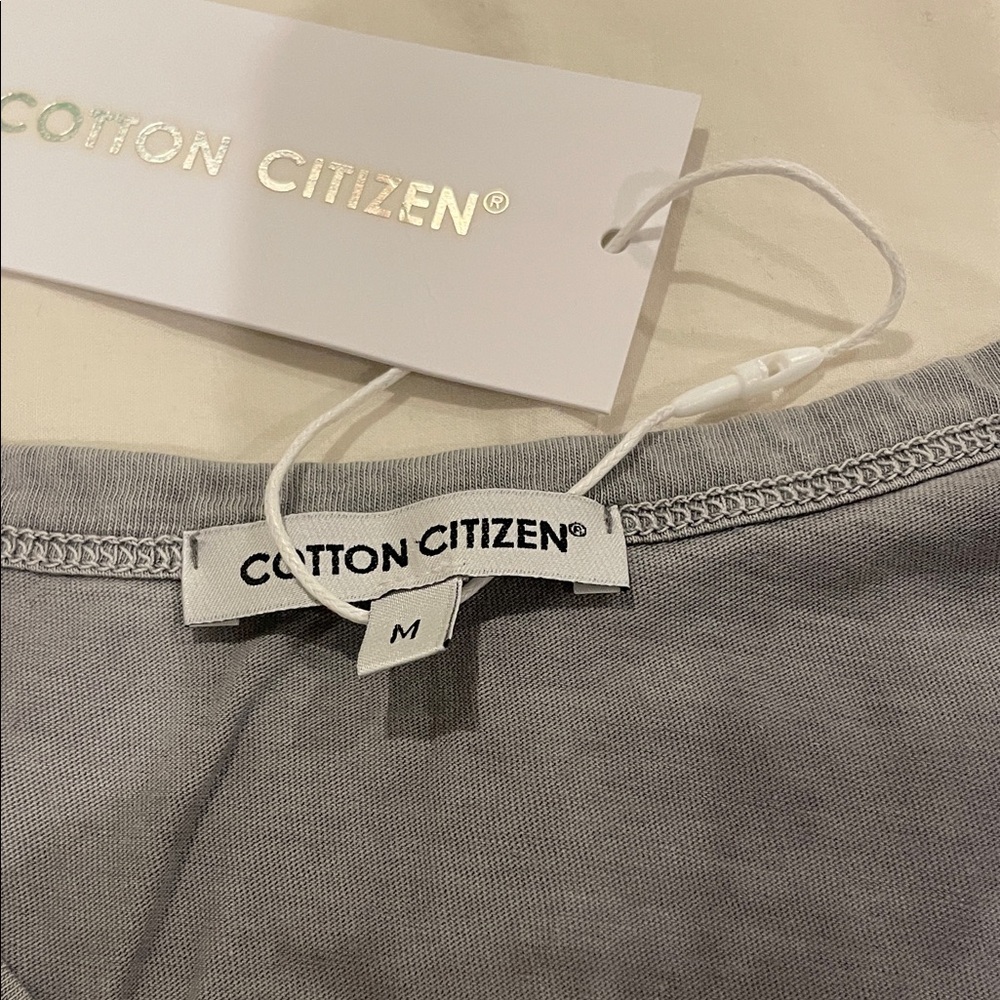 Cotton Citizen Charcoal Long Sleeve Tee - Picture 4 of 9
